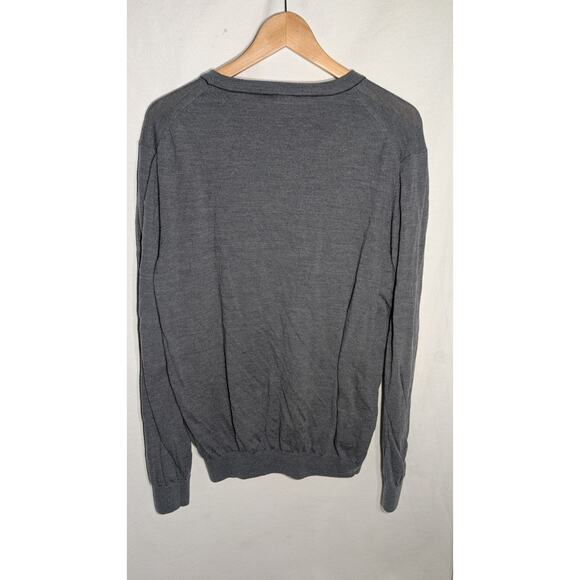 Nike x Tiger Woods Collection Mens Wool Pullover Crewneck Sweater Size XL Gray - Picture 3 of 6